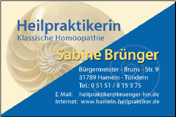 Heilpraktikerin Sabine Brünger